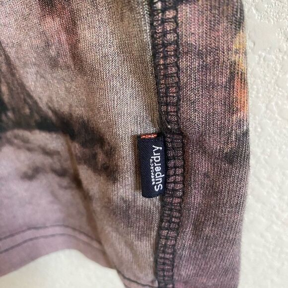 SUPERDRY T Shirt with Front and Back Print Size L - Picture 4 of 8